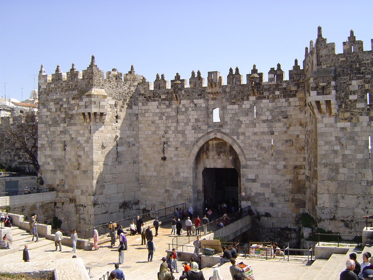 la porte de  Damas