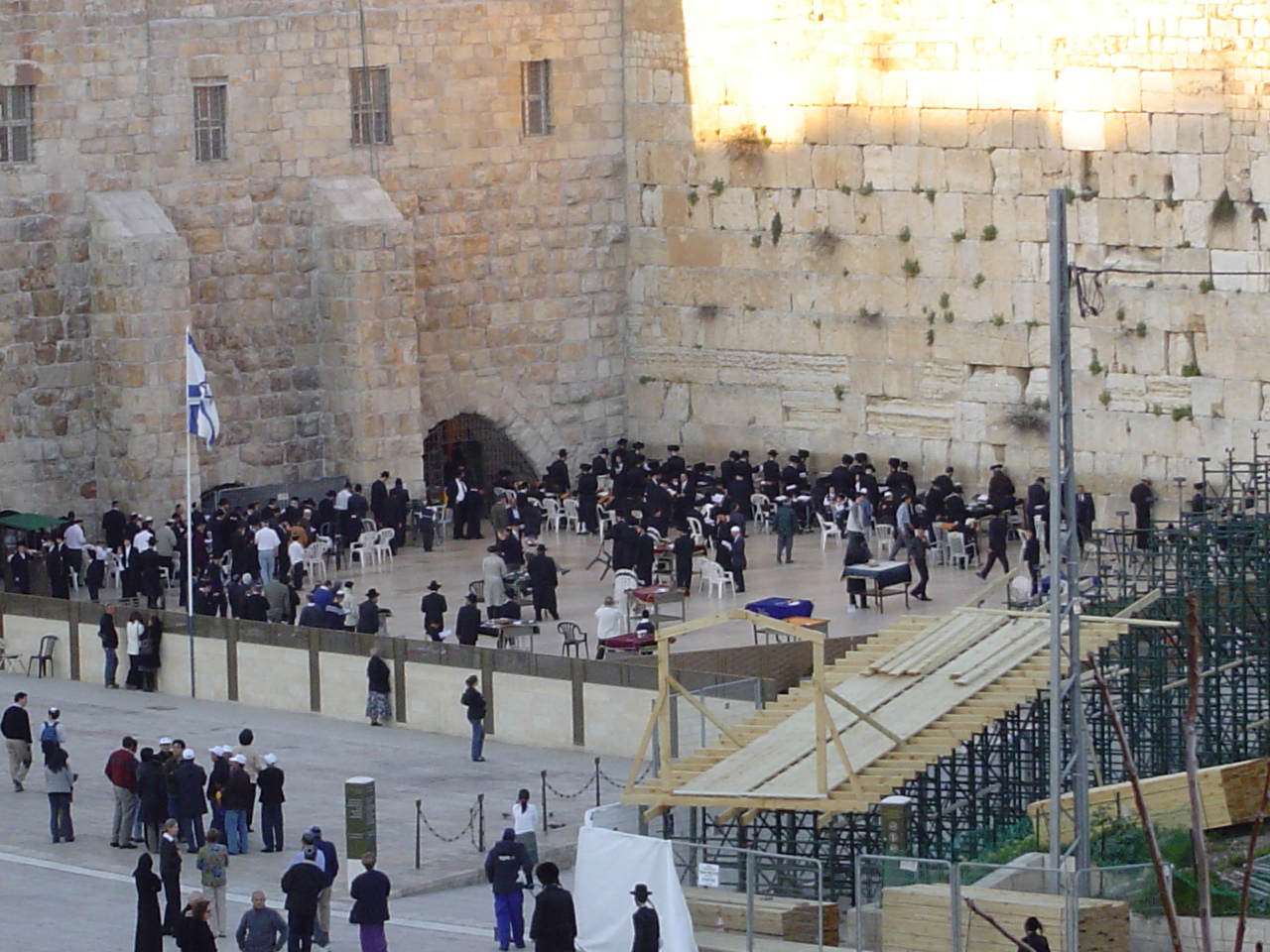 le Kotel ou mur ouest ou mur des lamentations