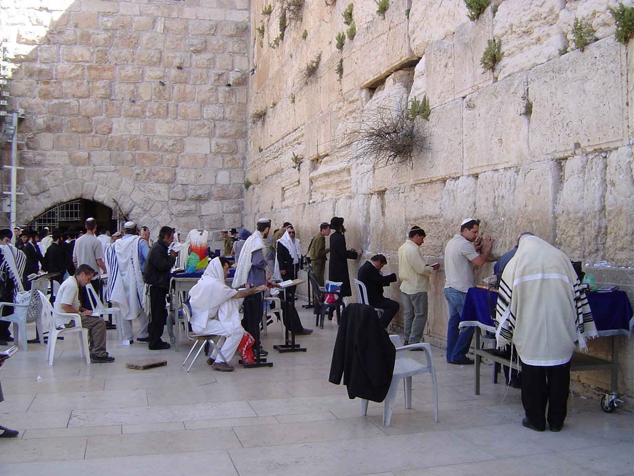juifs au mur des lamentations