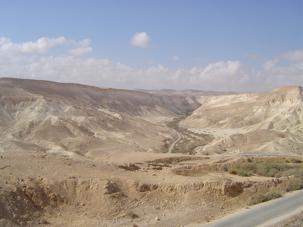 vue du Negev  Sde Boker