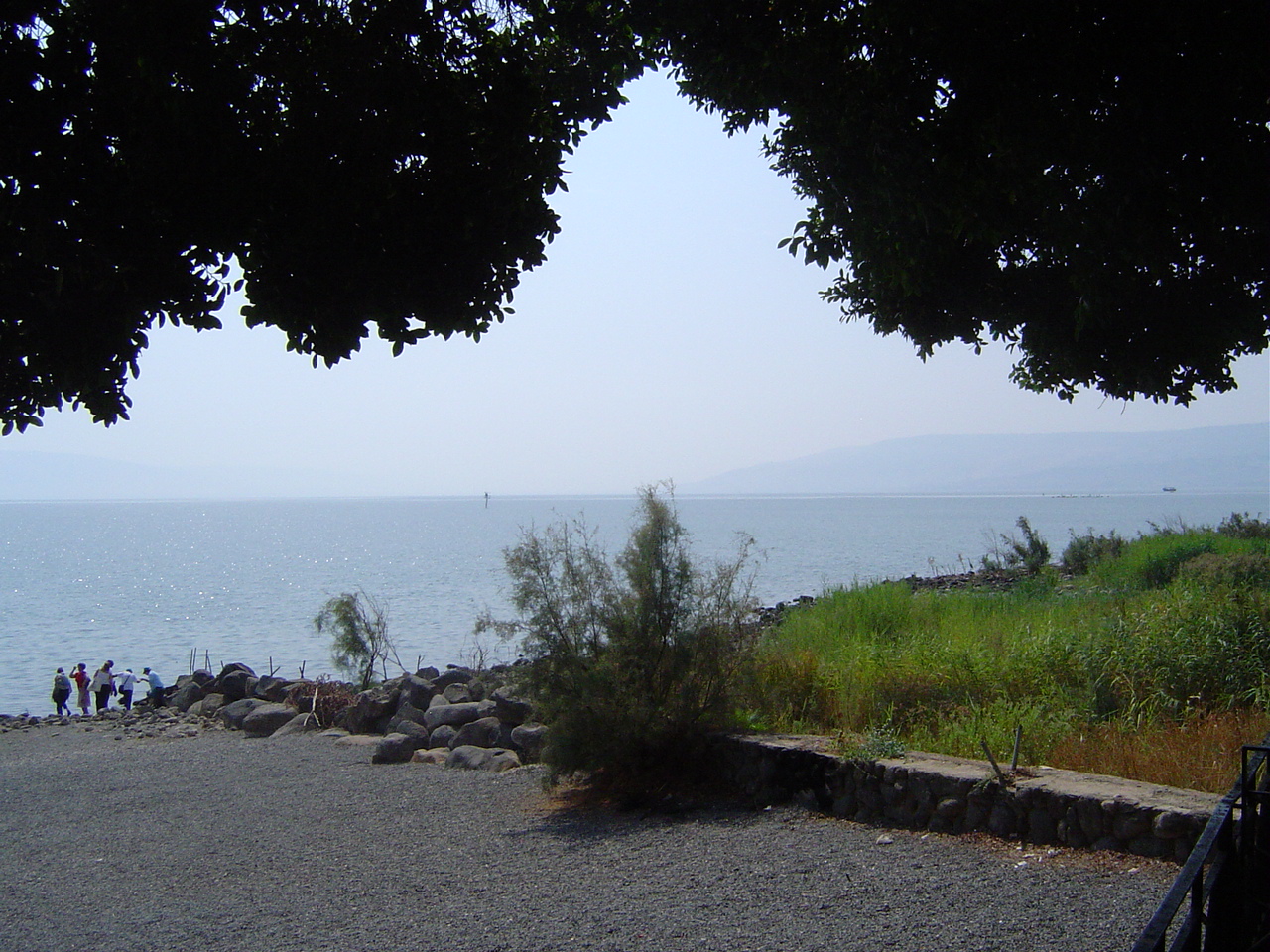 vue sur la lac de Galile  la Primaut de Pierre