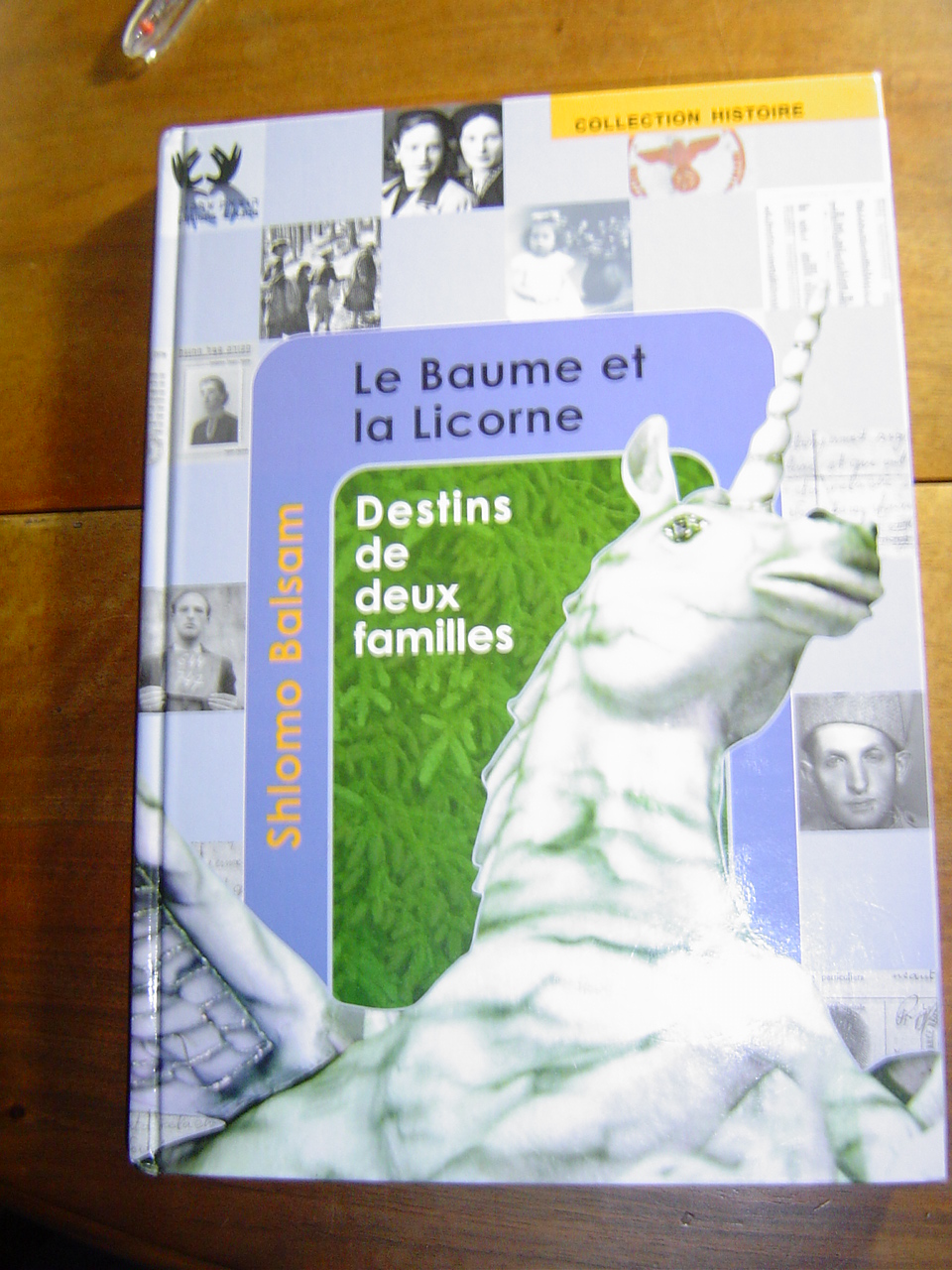 le livre de Shlomo Balsam :  lire au mme titre que les Disparus de David Mendelshon