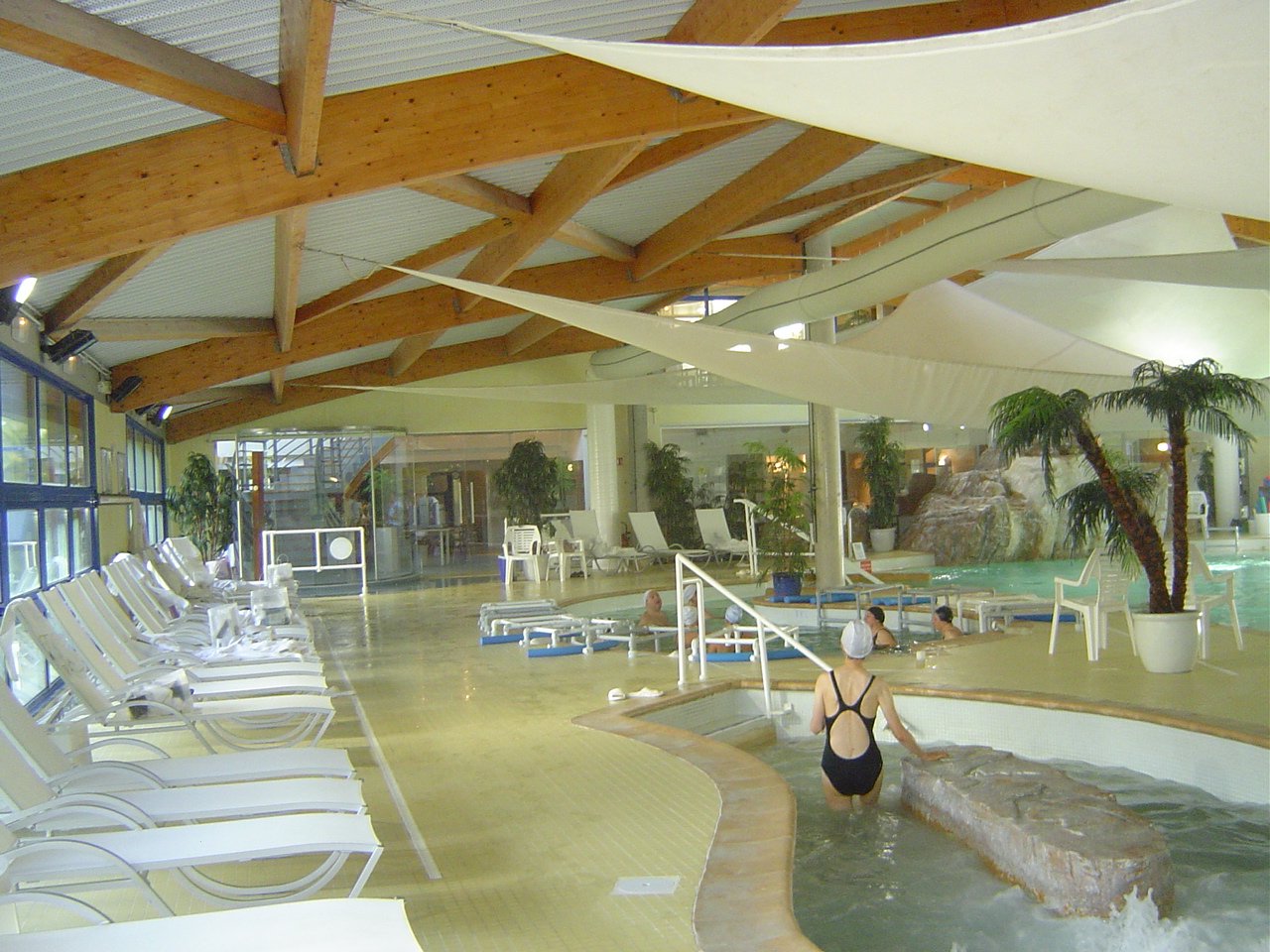 la piscine d'eau de mer de la thalasso,31