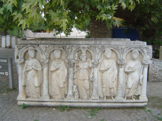 un des trs nombreux sarcophages