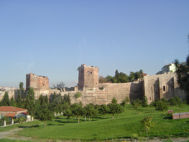 les remparts d'Istanbul